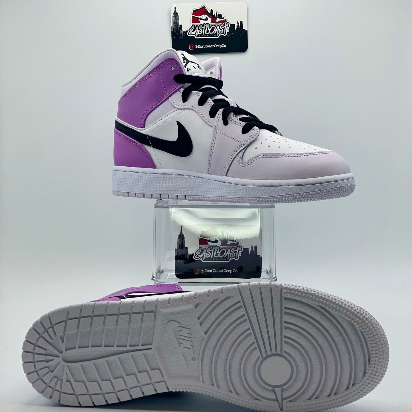 Nike Air Jordan 1 Mid - Barely Grape