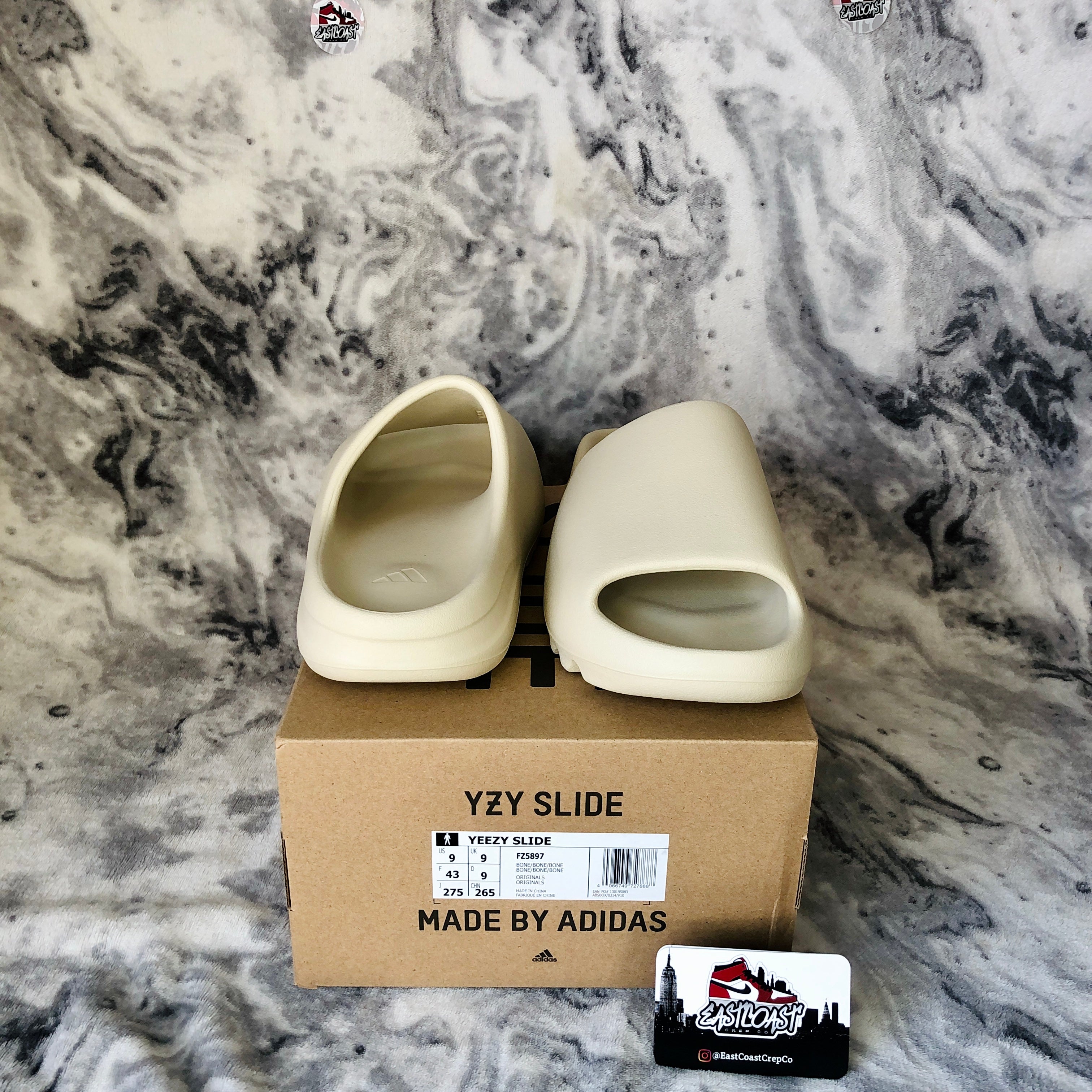 Adidas Yeezy Slide - Bone – East Coast Crep Co.